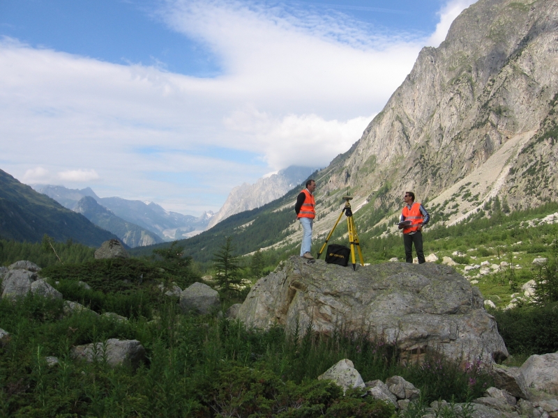 Rilevamento GPS vetta Monte Bianco (Curmayeur-Ao-)